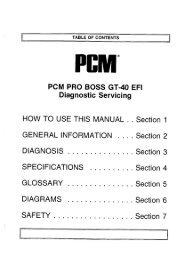 PCM Pro Boss GT-40 Service Manual - CorrectCraftFan.com