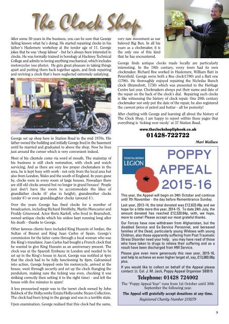 Liphook Community Magazine - Autumn 2015