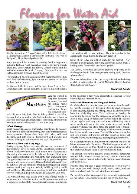 Liphook Community Magazine - Autumn 2015