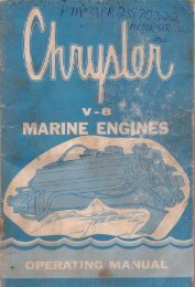 Chrysler V8 Marine Engine Manual (1967) - CorrectCraftFan.com
