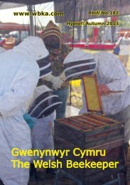 Gwenynwyr Cymru The Welsh Beekeeper
