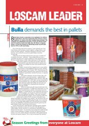 Bulla demands the best in pallets