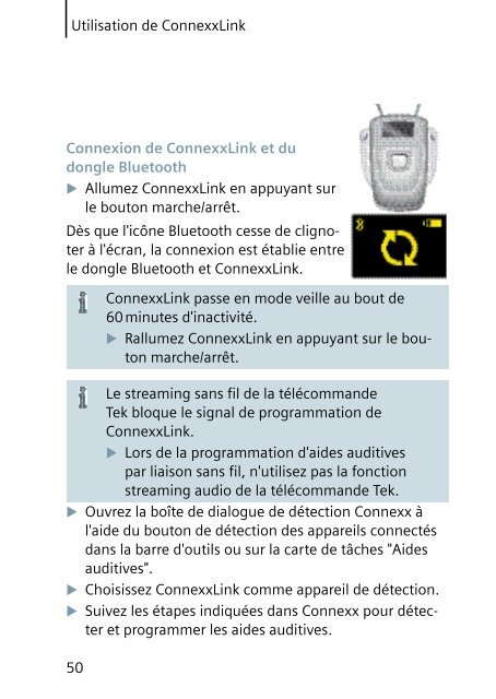 ConnexxLink - Siemens Hearing Instruments