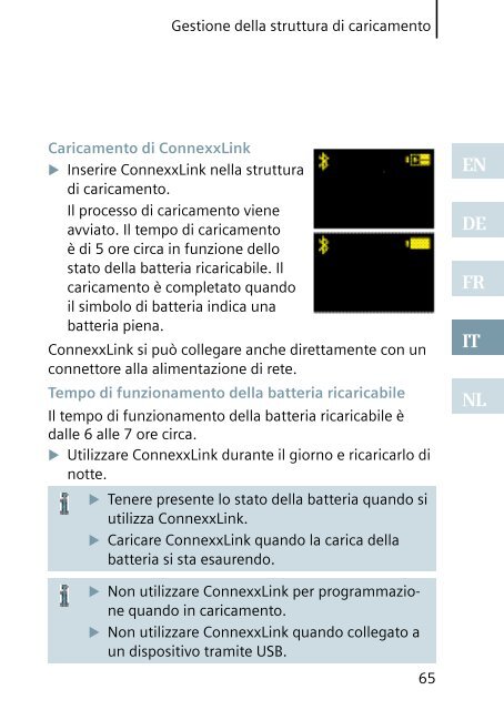 ConnexxLink - Siemens Hearing Instruments