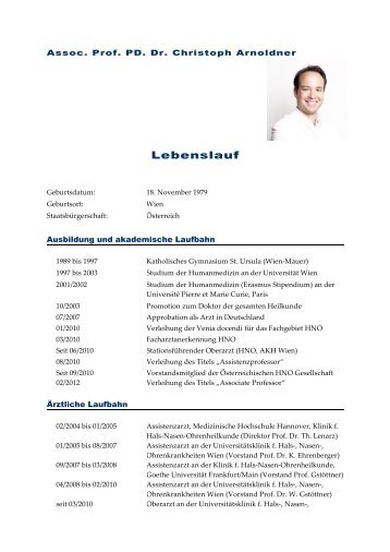 Goethe Lebenslauf Goethe Lebenslauf