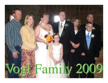 Vogl Family 2009