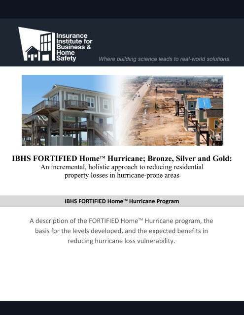 Technical Documents - FORTIFIED - A Program of IBHS