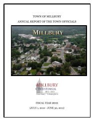 FY 2011 - Millbury, MA