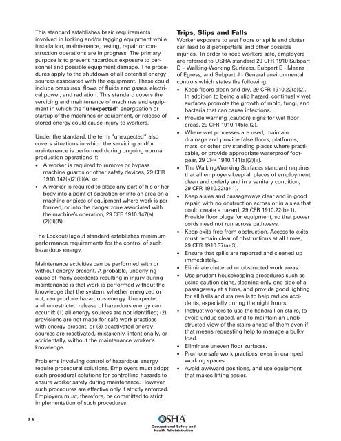 Laboratory Safety Guidance