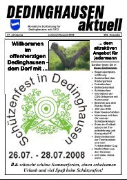 D.a. 399 Juni/Juli 2008 - Dedinghausen