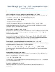 Program Sessions Presented In Foreign Languages And Wdc Jp Biz