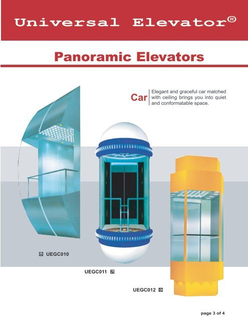 Panoramic Elevator