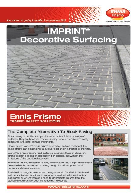 Imprint Decorative Surfacing