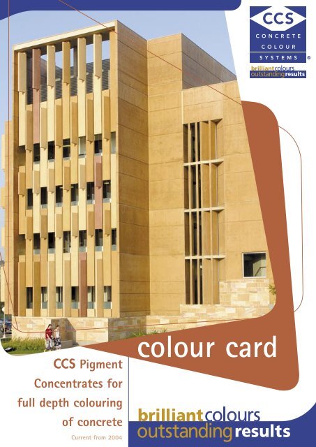 Ccs Concrete Colour Chart