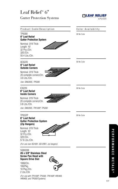 Table Of Contents