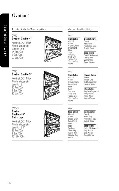 Table Of Contents