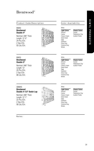 Table Of Contents