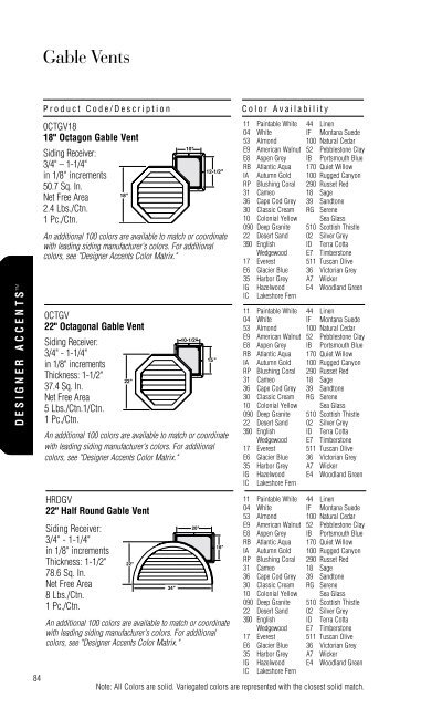 Table Of Contents