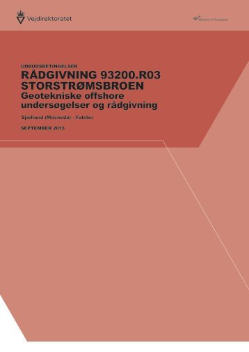 Rådgivning 93200.R03 Storstrømsbroen