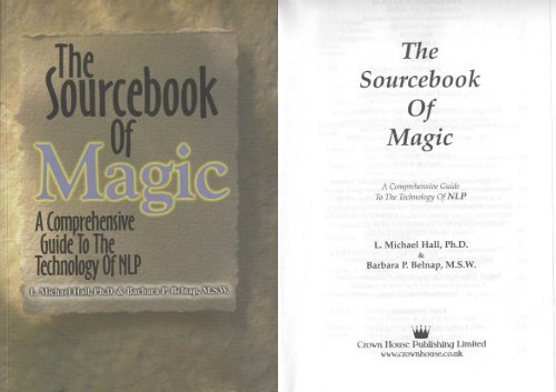 Michael Hall - The sourcebook of Magic (NLP).pdf