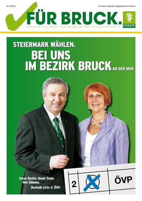 Ausgabe September 2010 - Brucker Volkspartei