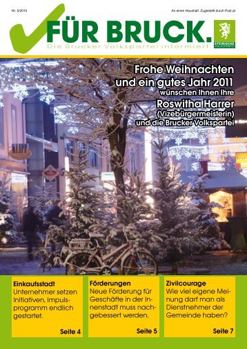 Ausgabe Dezember 2010 (DateigrÃ¶Ãe ca. 3 MB) - Brucker Volkspartei