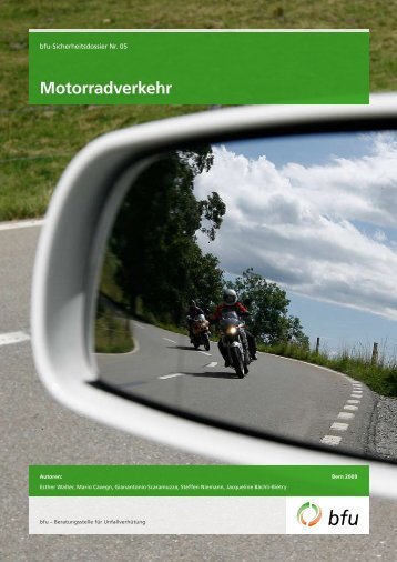 Motorradverkehr â€“ bfu-Sicherheitsdossier Nr. 05