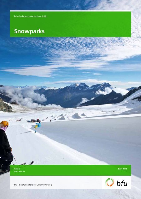 Snowparks - Seilbahnen Schweiz