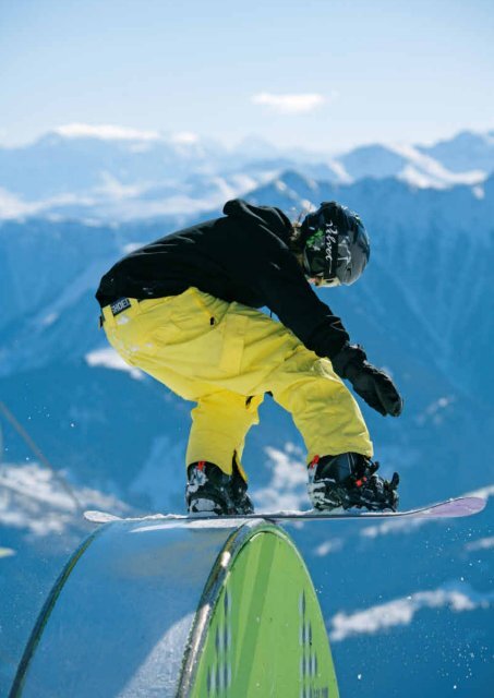 Snowparks - Seilbahnen Schweiz