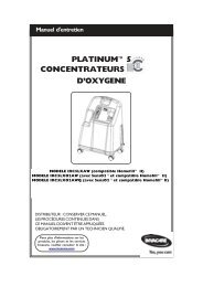 PLATINUM5 CONCENTRATEURS D’OXYGENE