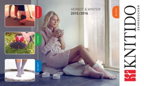 Knitido - Die Zehensocken. Herbst-Winter Katalog 2015/16