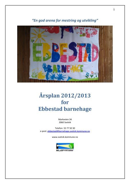 for Ebbestad barnehage