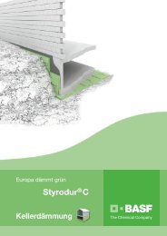 Styrodur C - XPS - Kellerdämmung - Broschüre Deutsch - BASF