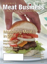 Marketing Meat in 2011