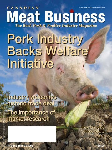 Pork Industry Backs Welfare Initiative