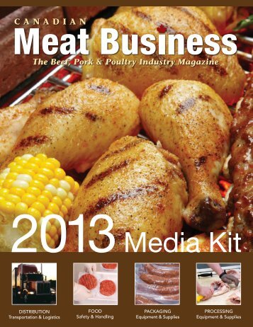2013 Canadian Meat Business Media Kit