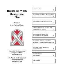 Hazardous Waste Management Plan