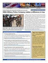 266th Military Police Company makes a difference in Iraq