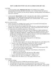 REW Calibration with TASCAM US-120MKII.pdf - Home Theater Shack