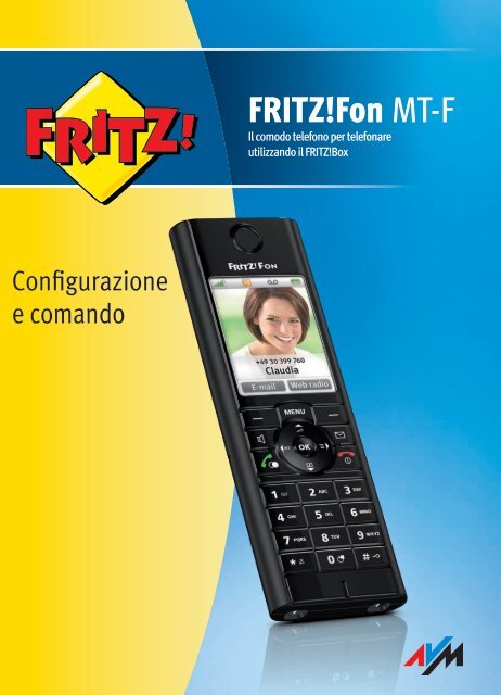 Manuale telefono Fritz!Fon - Assistenza Tecnica 187 Alice Telecom ...