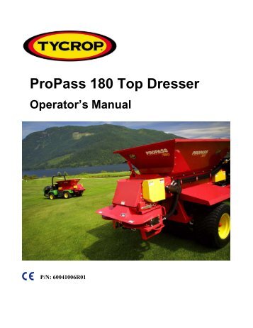 ProPass 180 Top Dresser