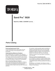 Sand Pro 5020