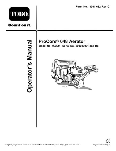 ProCore 648 Aerator