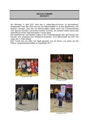 5. Indoor Bocciaturnier - WAT Behindertensport
