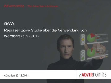 Werbeartikel Monitor 2012