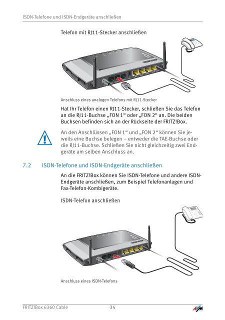 Handbuch FRITZ!Box 6360 Cable - AVM