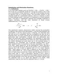 1 Substitution and Elimination Reactions. 7.1 ... - Chemistry