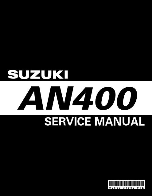 Suzuki-Burgman-AN400-Service-Manual-Eng