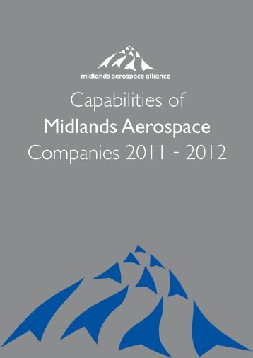 Capabilities of Midlands Aerospace Companies 2011 - 2012