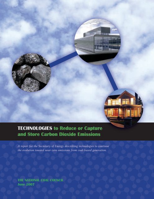 Technologies to Reduce or Capture and Store Carbon Dioxide Emissions
